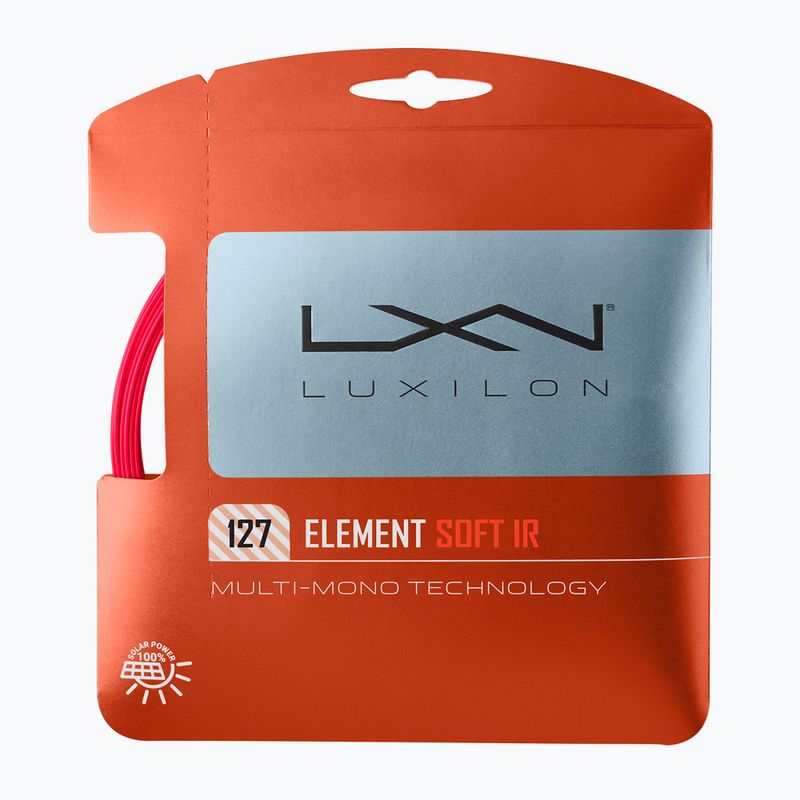 Tennis string Luxilon Element IR Soft 127 12.2 m infrared