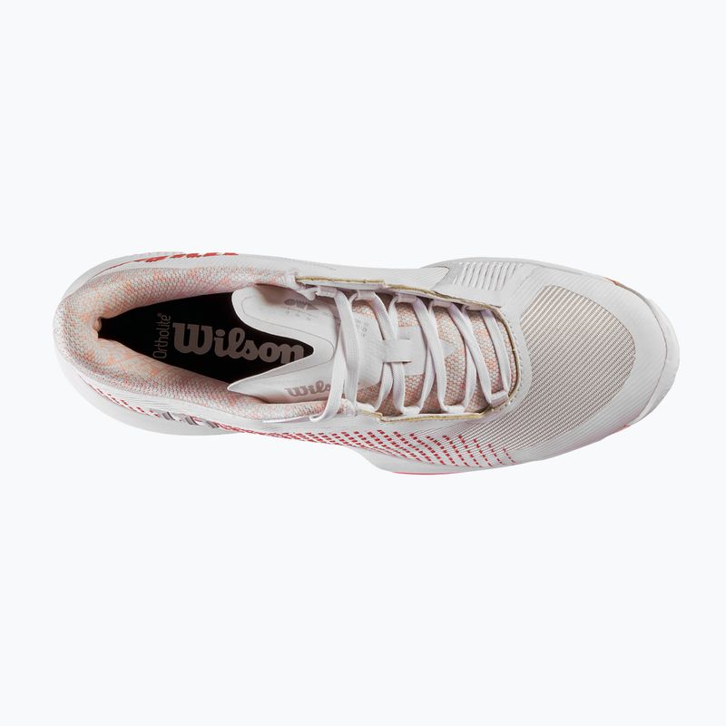Women's tennis shoes Wilson Kaos Swift 1.5 red and white WRS331040 16