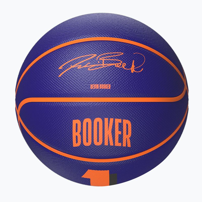 Children's basketball Wilson NBA Player Icon Mini Booker navy size 3 4