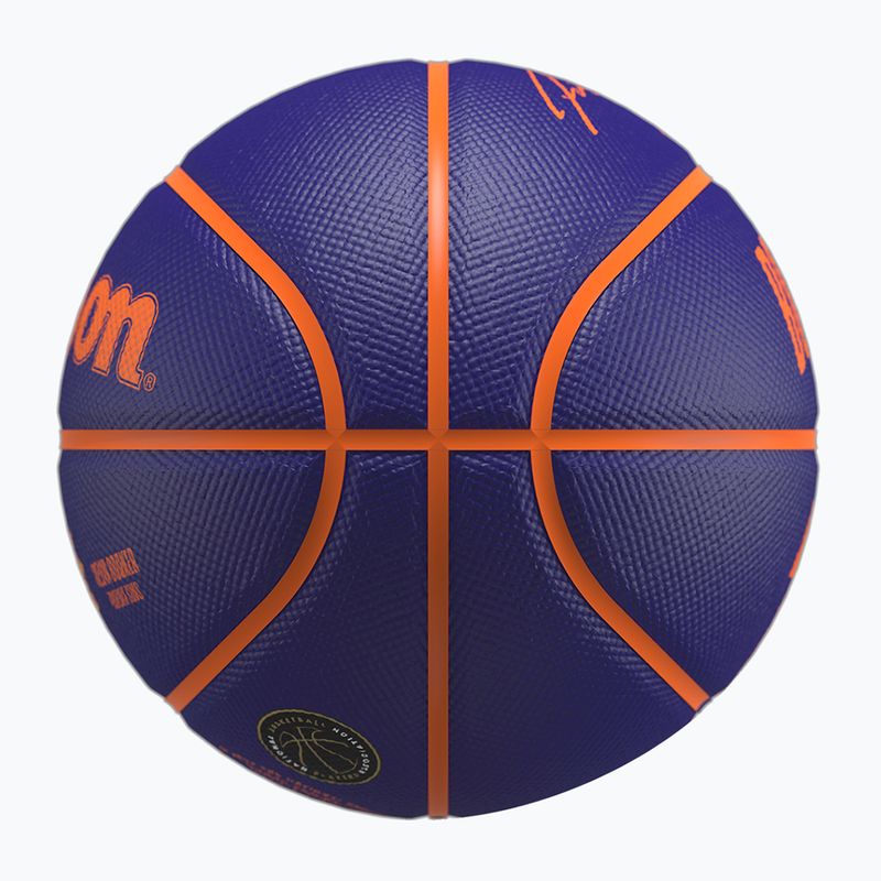 Children's basketball Wilson NBA Player Icon Mini Booker navy size 3 6