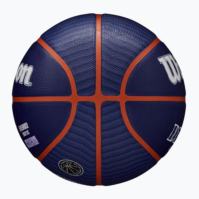 Wilson NBA Player Icon Outdoor basketball Booker navy 7 8