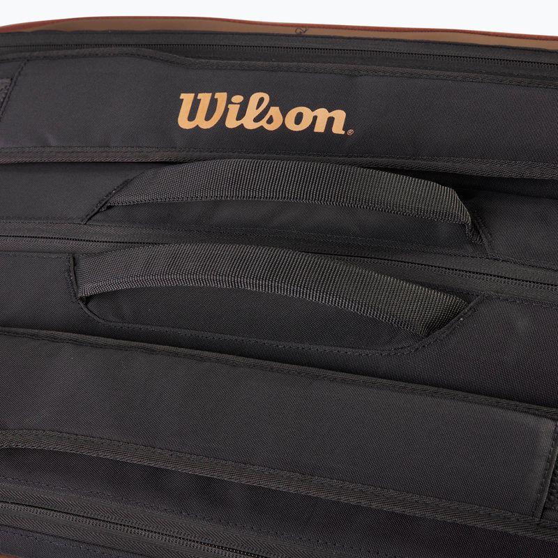 Wilson Super Tour 15Pk Pro Staff Tennis Bag V14.0 brown WR8021901001 5