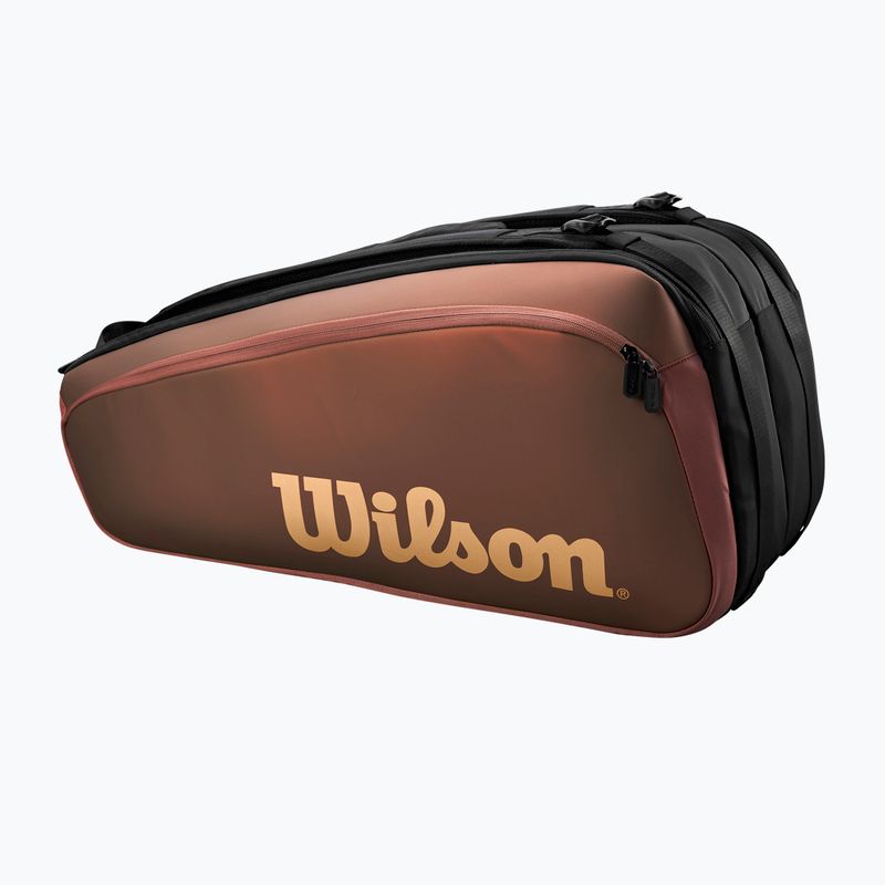 Wilson Super Tour Pro Staff Tennis Bag V14 9Pk brown WR8024501001 2