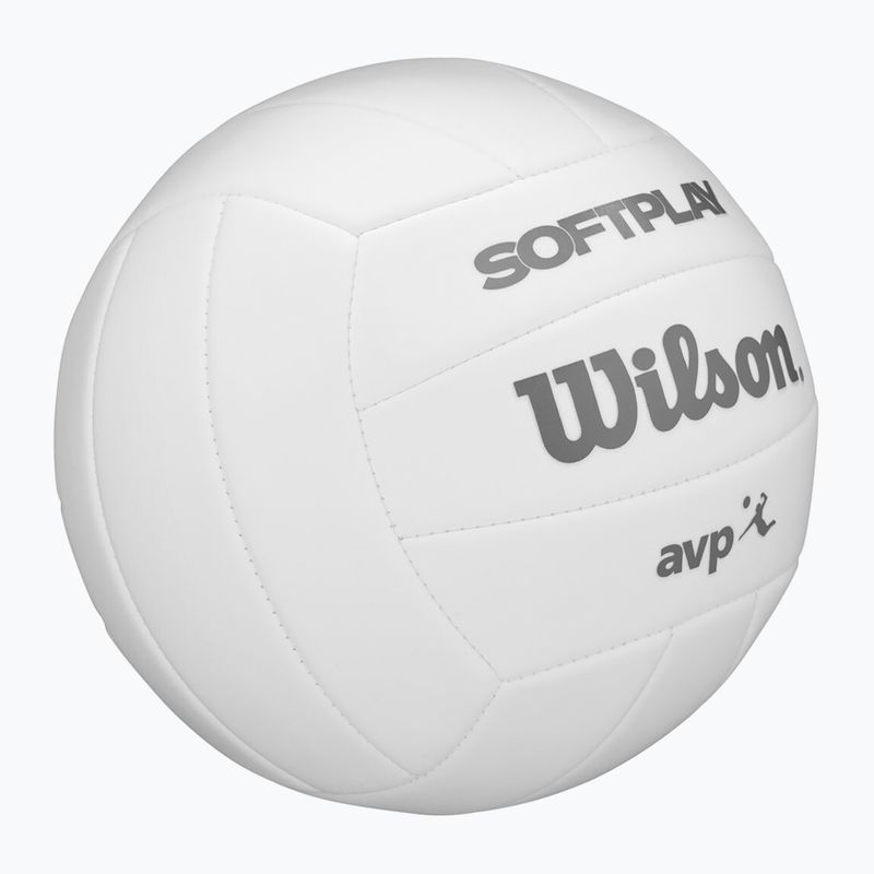Beach volleyball Wilson AVP Soft Play white size 5 2