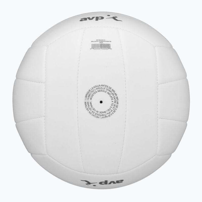 Beach volleyball Wilson AVP Soft Play white size 5 6