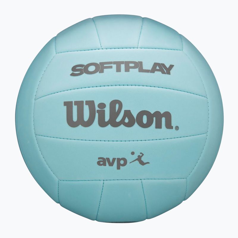 Beach volleyball Wilson AVP Soft Play blue/white size 5