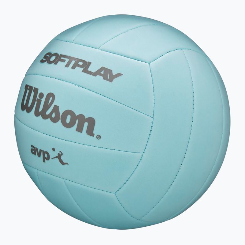 Beach volleyball Wilson AVP Soft Play blue/white size 5 4