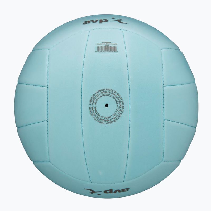 Beach volleyball Wilson AVP Soft Play blue/white size 5 6