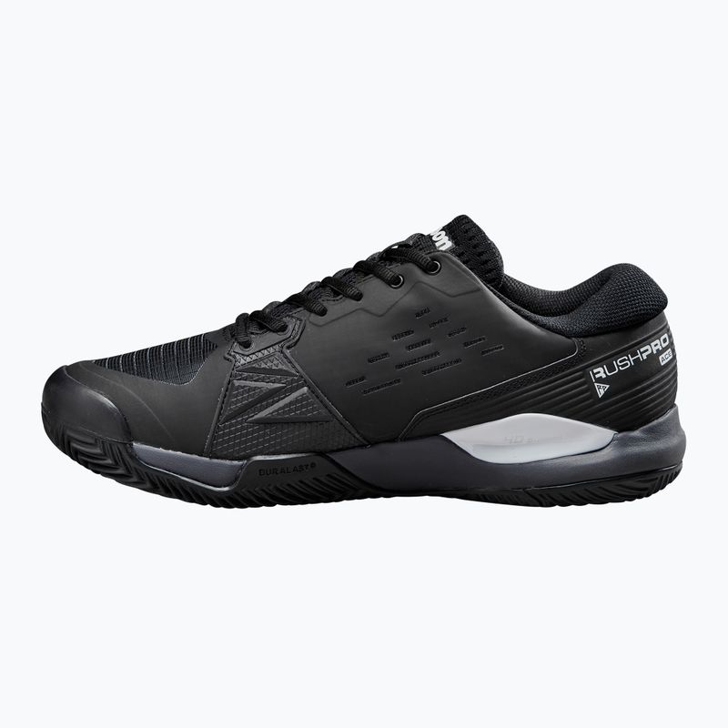 Men's tennis shoes Wilson Rush Pro Ace Clay black/ombre blue/white 10