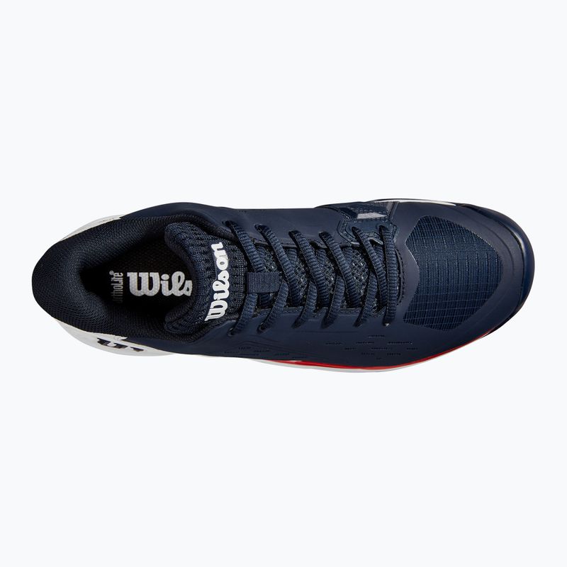 Men's tennis shoes Wilson Rush Pro Ace Clay navy blazer/white/infrared 12