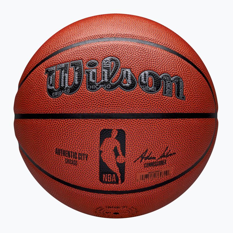 Basketball Wilson NBA Authentic City Chicago brown size 7 7