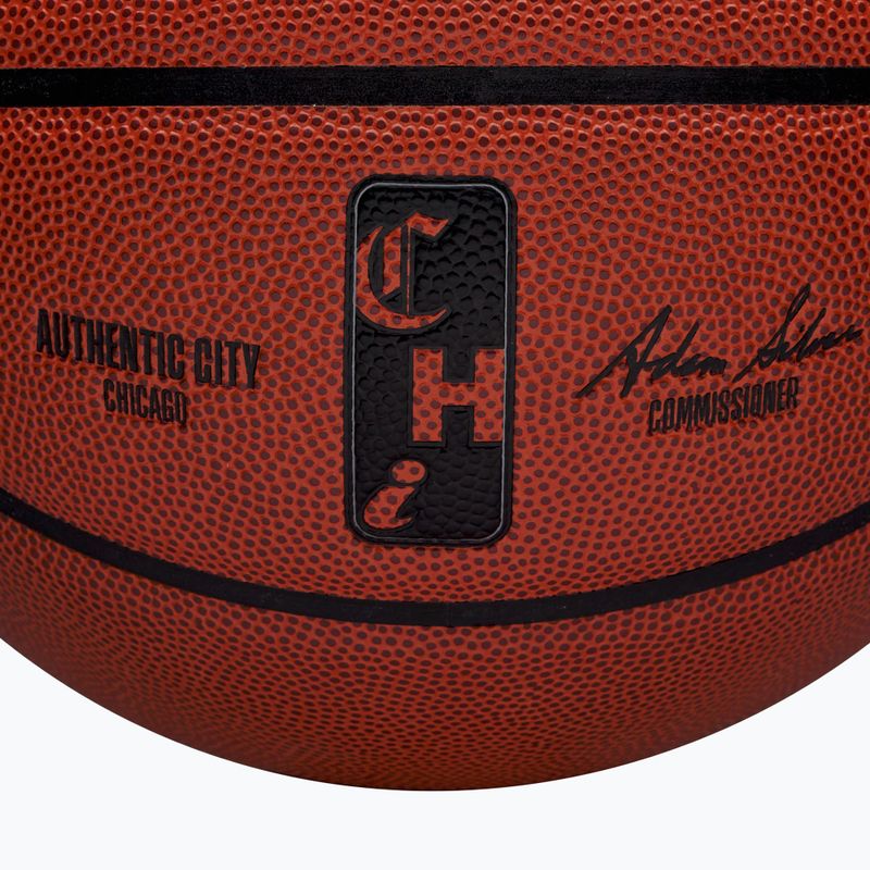 Basketball Wilson NBA Authentic City Chicago brown size 7 8