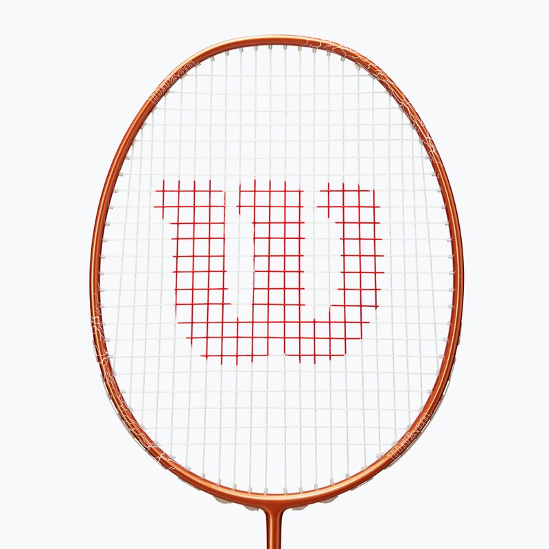 Badminton racket Wilson Vertex 300 bronze/white 4