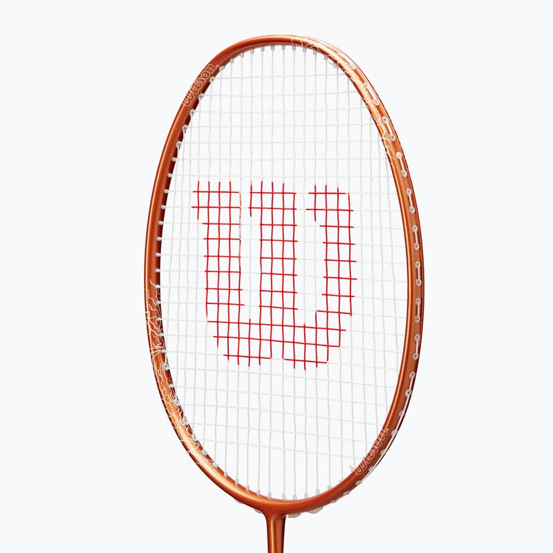 Badminton racket Wilson Vertex 300 bronze/white 5