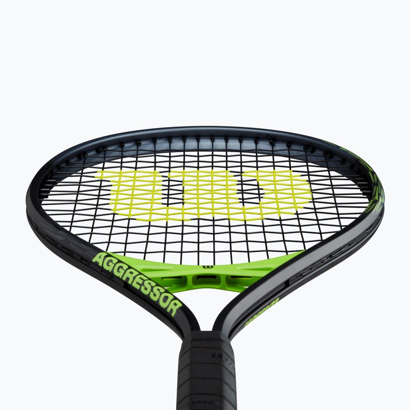 Tennis racket Wilson Aggressor black/green 4