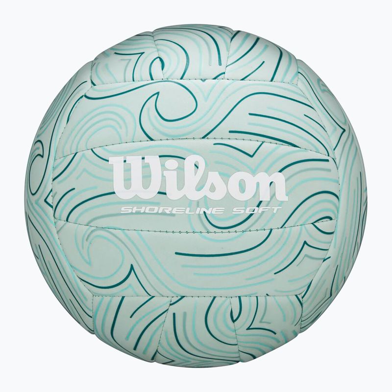 Beach volleyball Wilson Shoreline Soft Gen green size 5