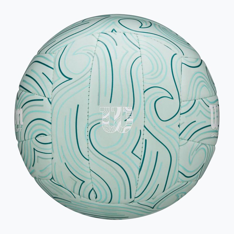 Beach volleyball Wilson Shoreline Soft Gen green size 5 3