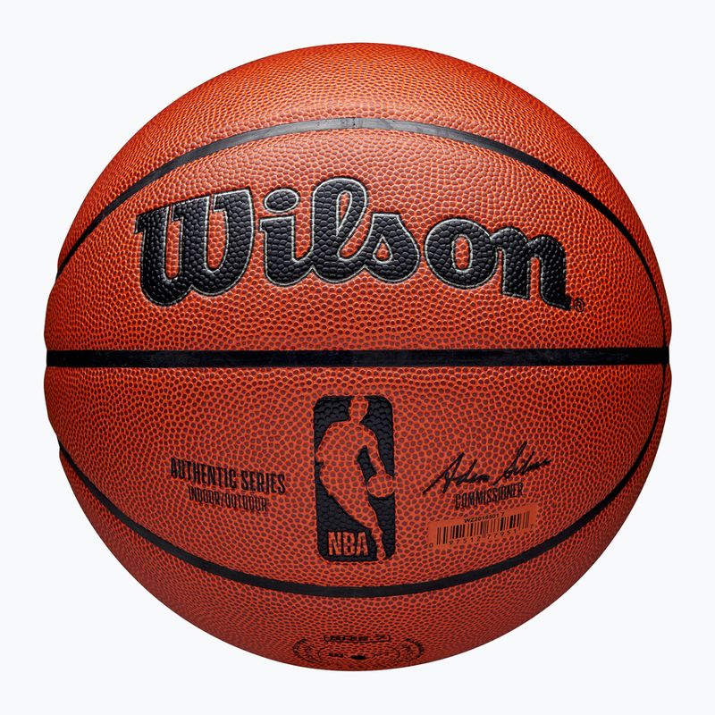 Basketball Wilson Authentic Indoor Outdoor brown size 6 7