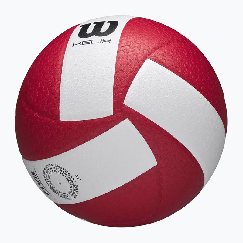 Volleyball Wilson Helix Game Ball red/white size 5 2