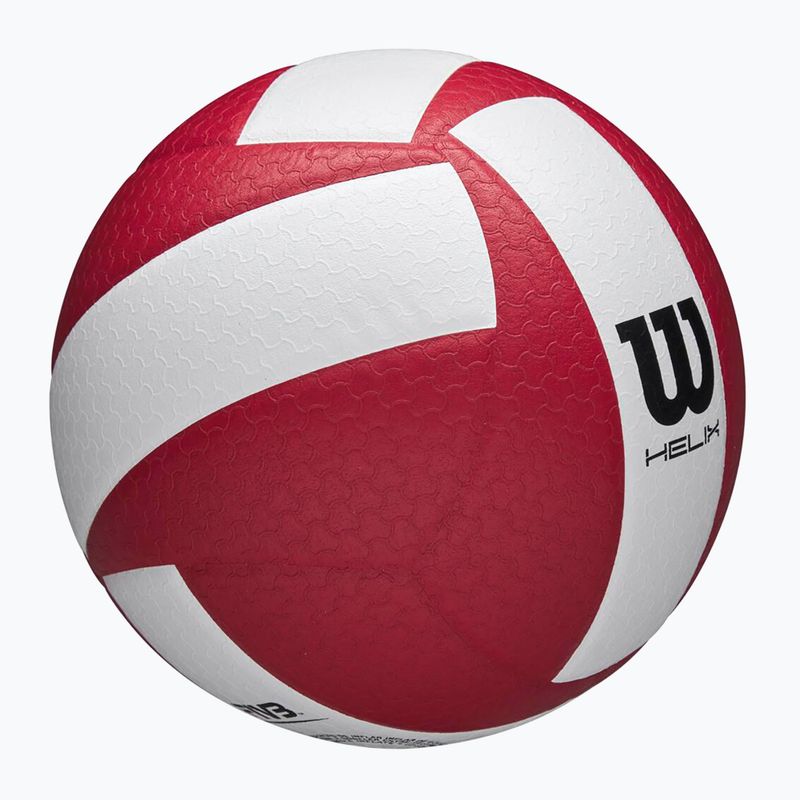 Volleyball Wilson Helix Game Ball red/white size 5 4