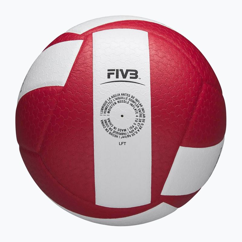 Volleyball Wilson Helix Game Ball red/white size 5 7