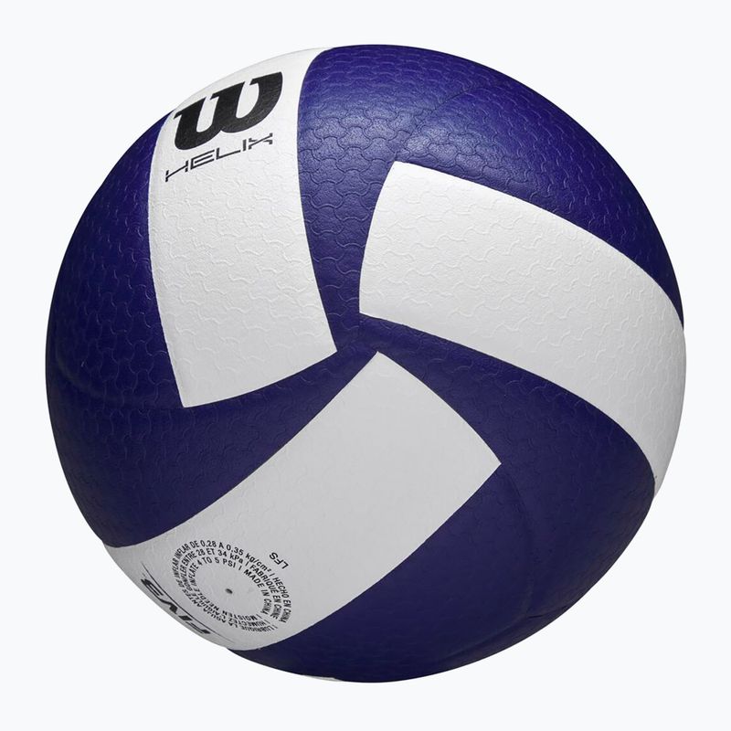 Volleyball Wilson Helix Game Ball blue/white size 5 5