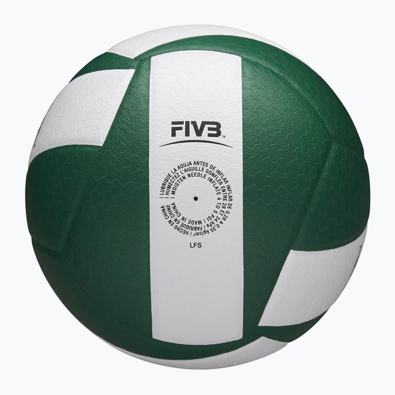 Volleyball Wilson Helix Game Ball green/white size 5 7