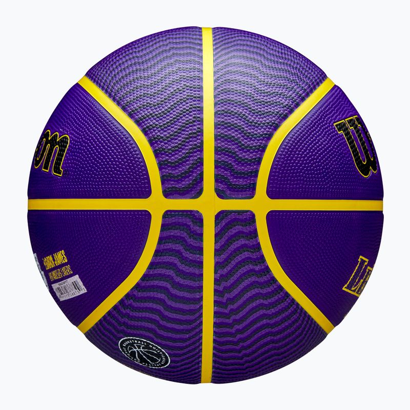 Wilson NBA Player Icon Outdoor basketball Lebron blue size 7 8