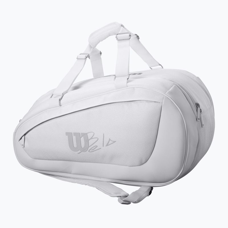 Padel bag Wilson Bela Super Tour white 2