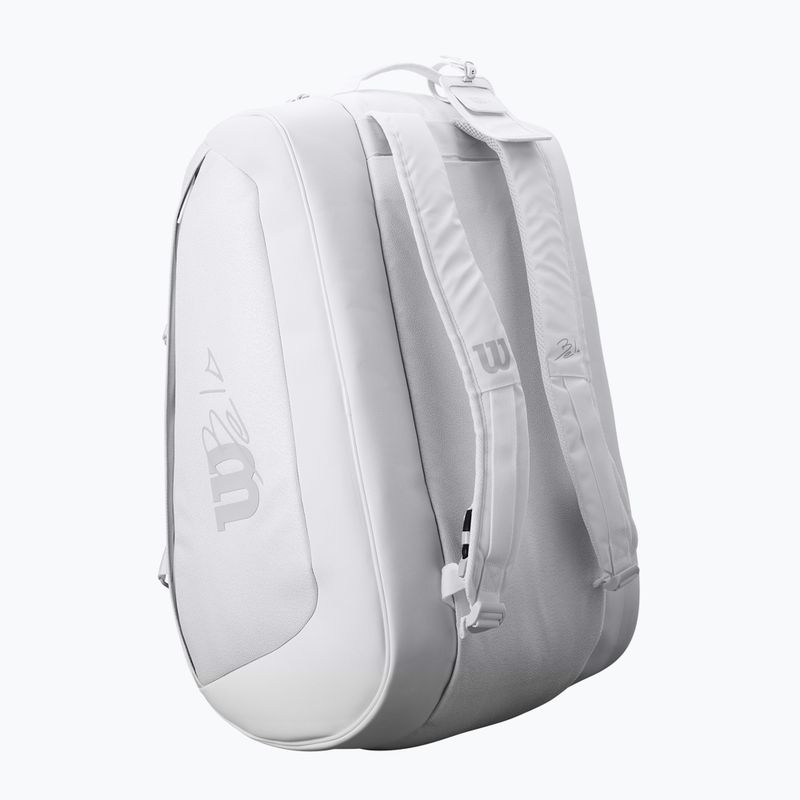 Padel bag Wilson Bela Super Tour white 3