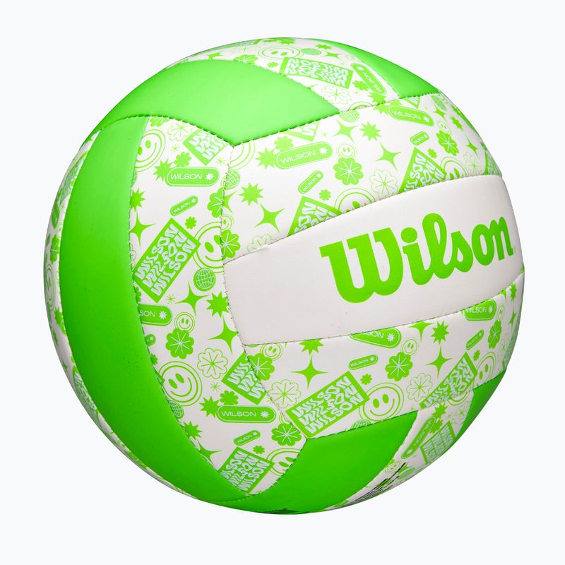 Volleyball Wilson Stamp green/white size 5 2