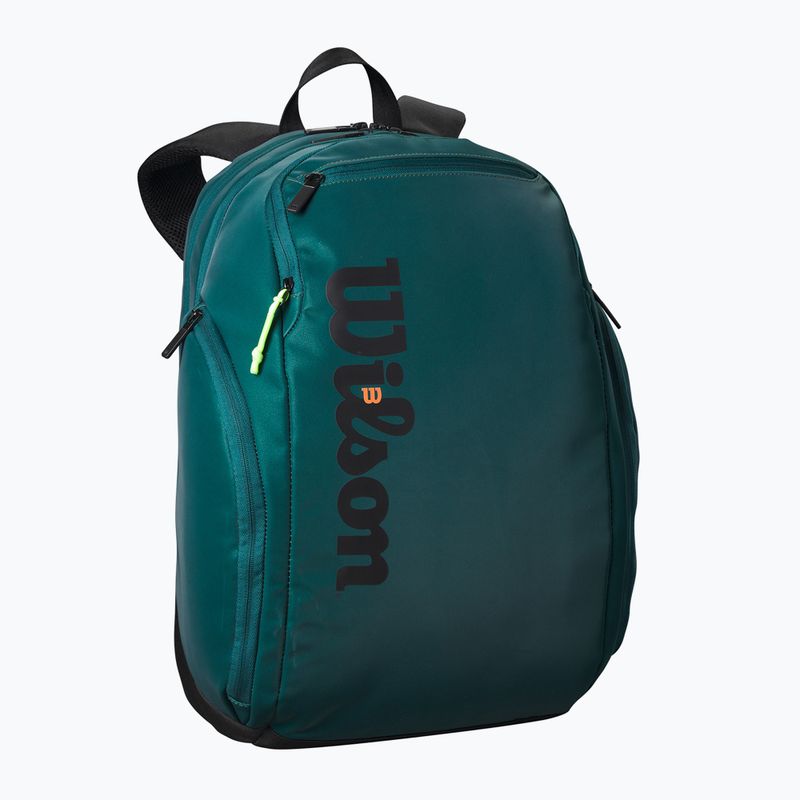 Tennis backpack Wilson Super Tour V9 green