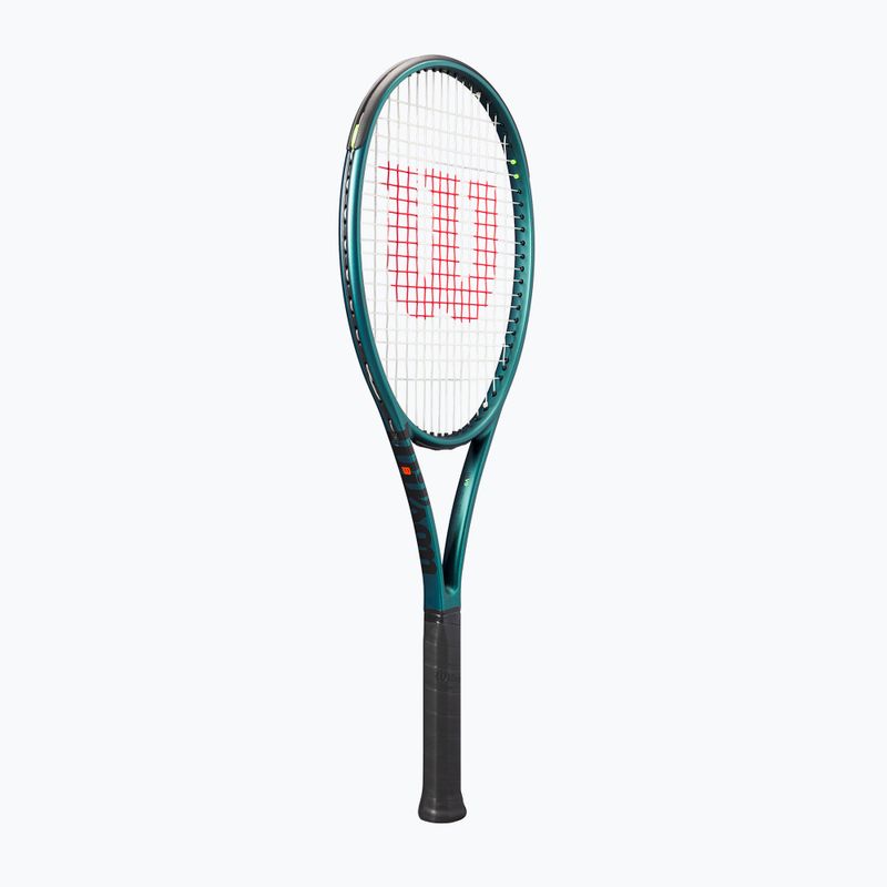 Wilson Blade 98 16X19 V9 green tennis racket 2