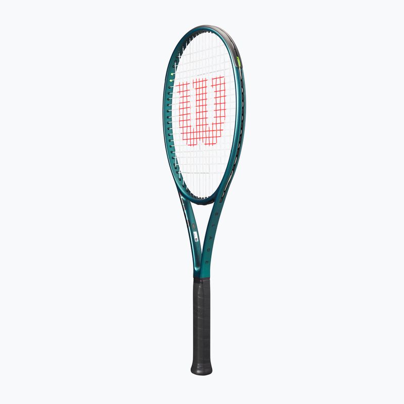 Wilson Blade 98 16X19 V9 green tennis racket 3