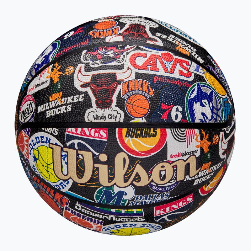 Basketball Wilson NBA All Team Retro multicolour size 7 5
