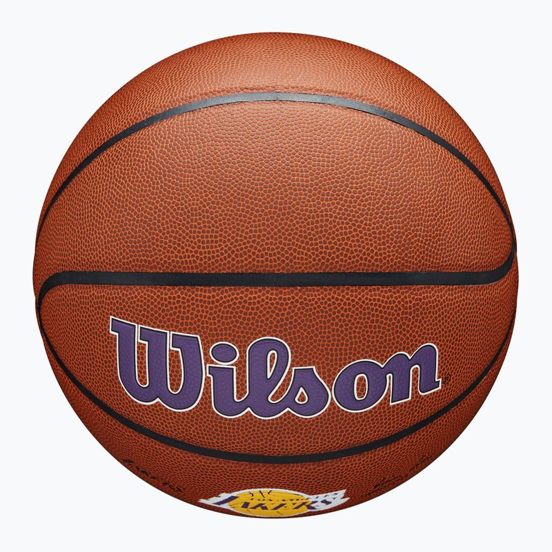 Basketball Wilson NBA Team Alliance Los Angeles Lakers brown size 7 5