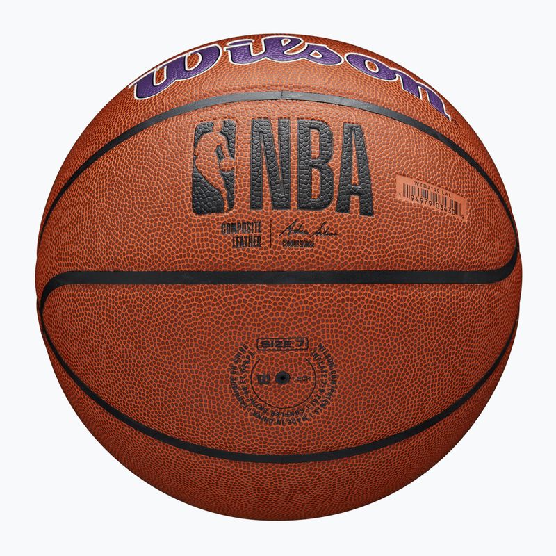Basketball Wilson NBA Team Alliance Los Angeles Lakers brown size 7 6