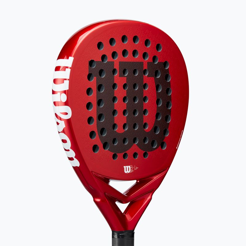 Wilson Bela Elite V2.5 red padel racket 5