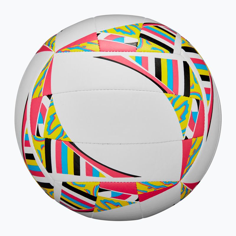 Beach volleyball Wilson AVP Movement white/pink/yellow size 5 3