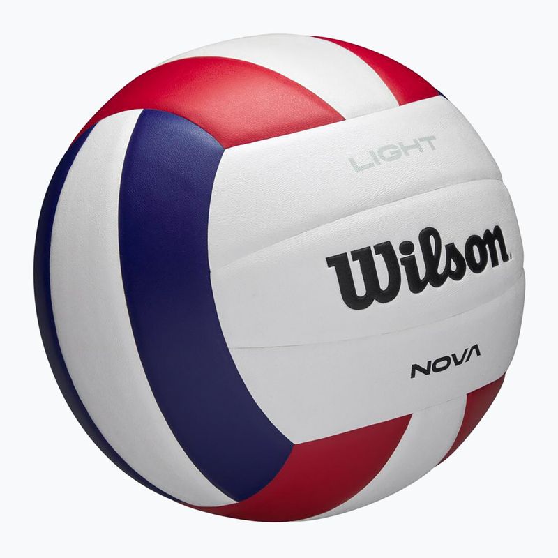 Volleyball Nova Light white/red/navy size 5 2