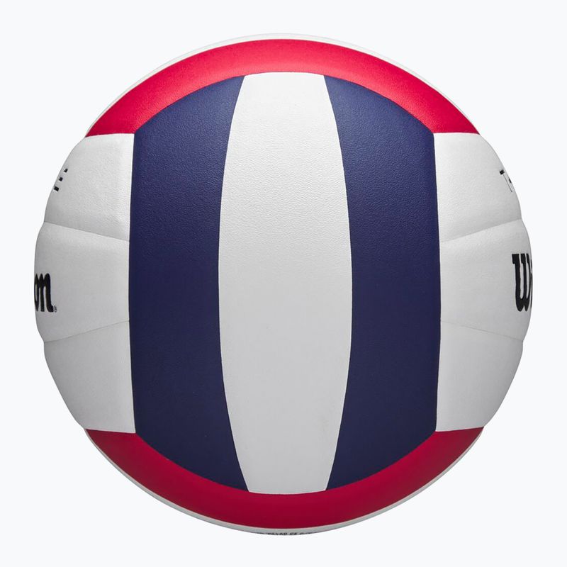 Volleyball Wilson Thrive red/white/navy size 5 5