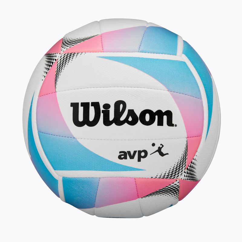 Volleyball Wilson AVP Replica Kaleidoscope white/multicolor size 5