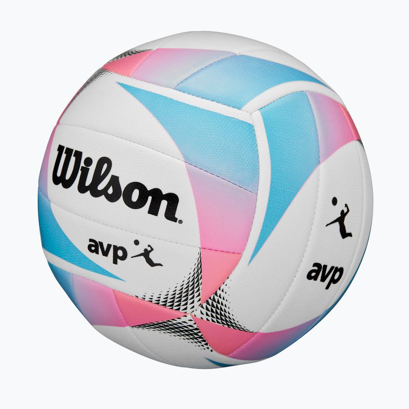 Volleyball Wilson AVP Replica Kaleidoscope white/multicolor size 5 3