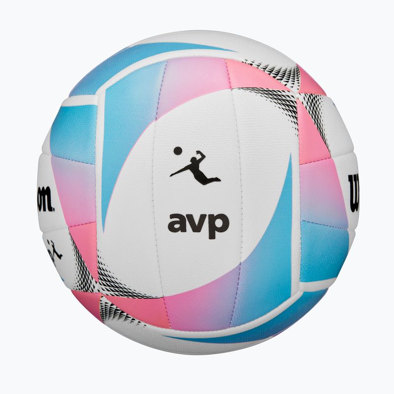 Volleyball Wilson AVP Replica Kaleidoscope white/multicolor size 5 4