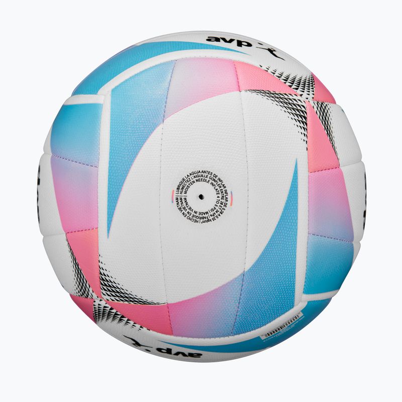 Volleyball Wilson AVP Replica Kaleidoscope white/multicolor size 5 5