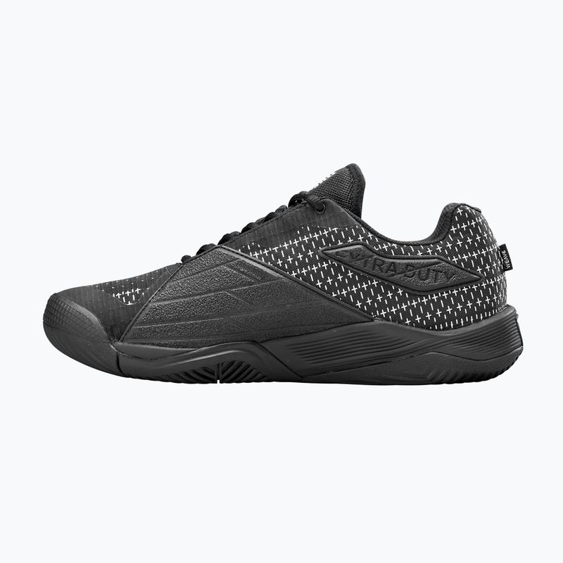 Men's tennis shoes Wilson Rush Pro Extra Duty black/ black/ white 10