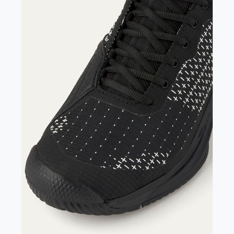 Men's tennis shoes Wilson Rush Pro Extra Duty black/ black/ white 14
