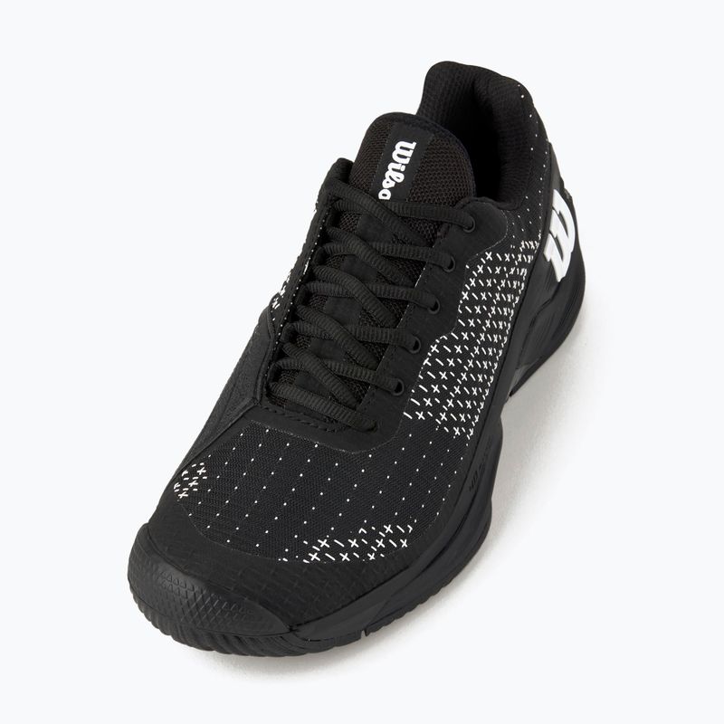 Men's tennis shoes Wilson Rush Pro Extra Duty black/ black/ white 16