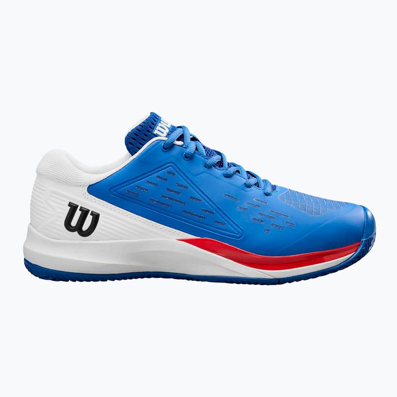 Men's tennis shoes Wilson Rush Pro Ace Clay deja vu blue/ white/ infrared 9
