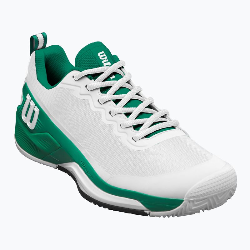 Men's tennis shoes Wilson Rush Pro 4.5 Clay white/ bosphorus/ black 8